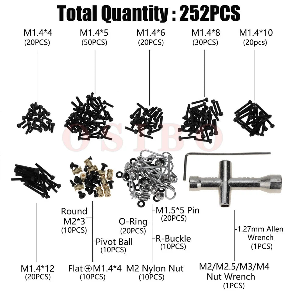 Scx24 Hardware kit (252p)