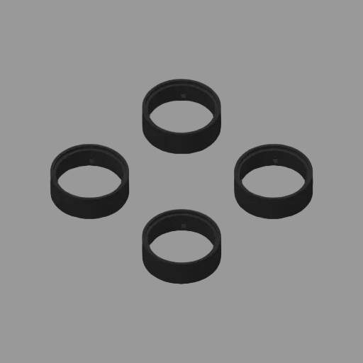Injora 1.3 Moduwheel light weight clamp rings